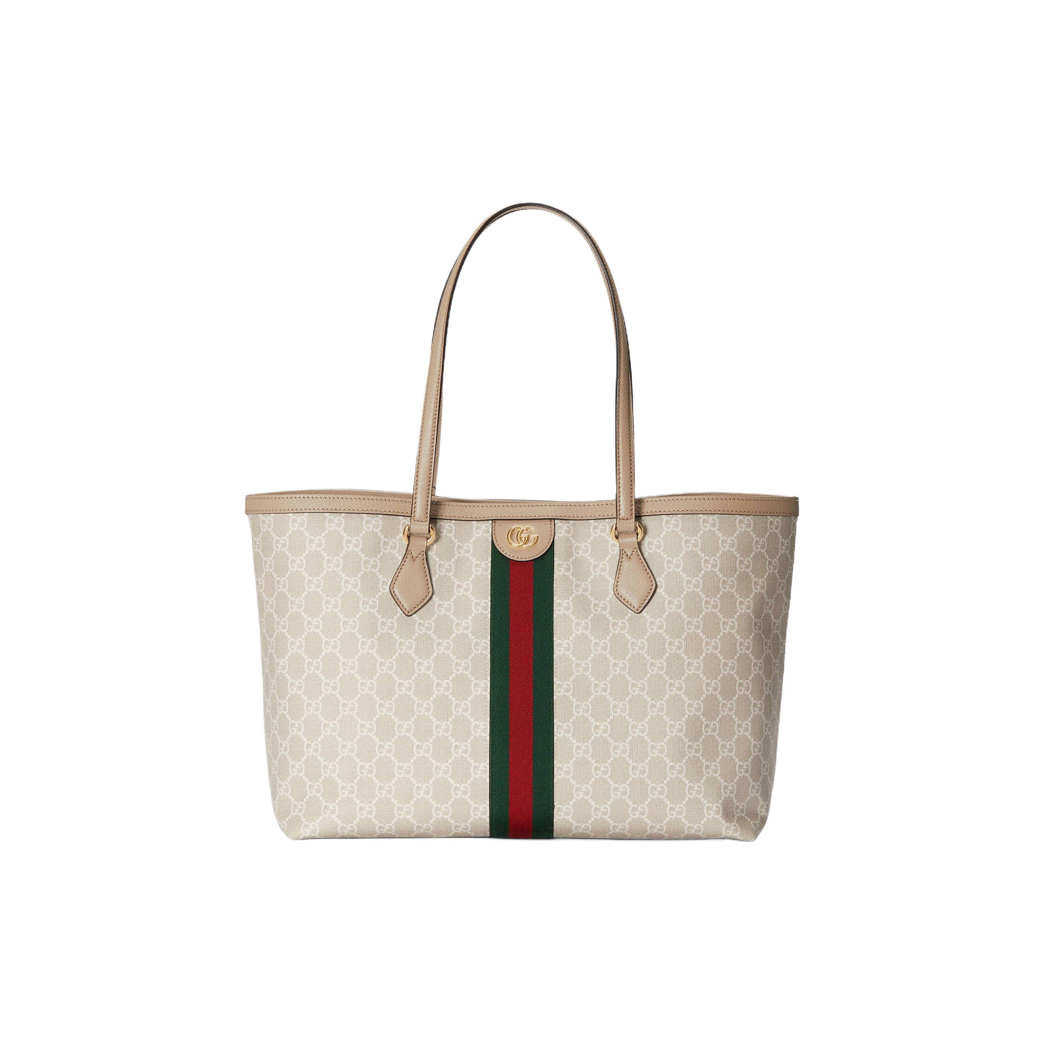 

Gucci Ophidia Medium GG Tote Beige/White Unisex Tote_bags Cream 631685-UULAG-9682 Shopping Bag Set(Basic Set+Shopping Bag)