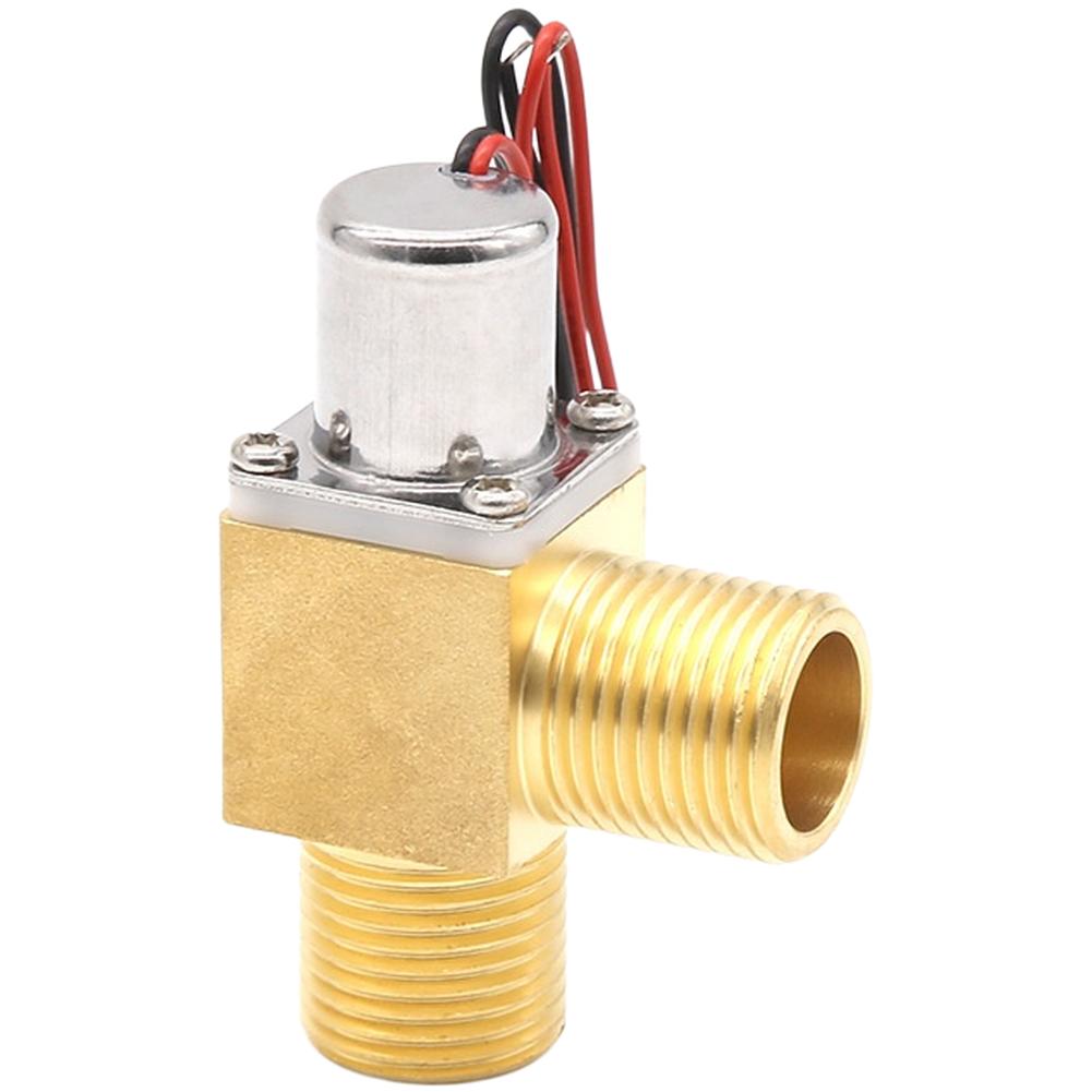 Bistable Pulse Solenoid Valve Plastic for Water Control with Automatic Operation and G1 2 Inch Connection Suitable for Toilets