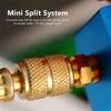 R410A Adapter Set Split Adapter Kit Straight Adapters Air Conditioner Tool System Repair Tool Perfect for Technicians