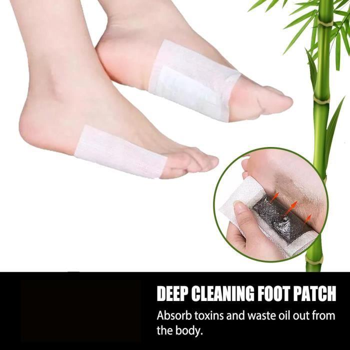 Patchs détoxifiants - 100 Pieds - Ingrédients naturels - Vegan - Aide au sommeil