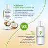 Sri Sri Tattva Organic Virgin Coconut Oil 100ml X Pack of 2 | Cold Pressed Natural Hair & Skin Oil