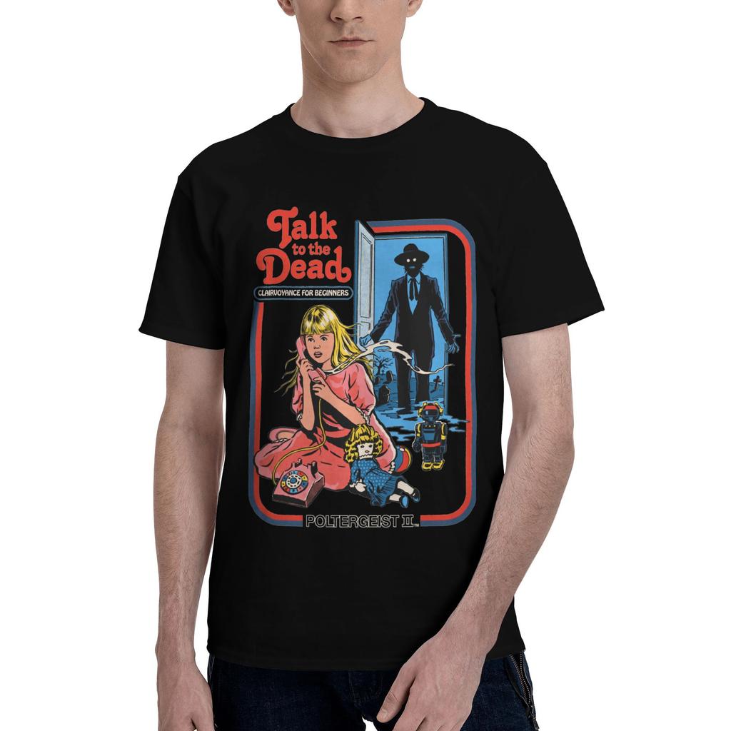 The Demon Cat Hot Comic T-shirt Men Novelty T Shirt Short Sleeve  Tshirt Cotton Tee Tops Clothes