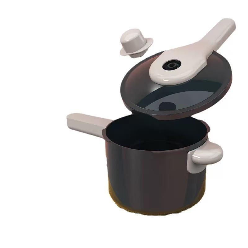 Children's Pretend Play Kitchen Toy Set: Electric Cooker & Tableware