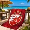 Crvena Zvezda Beach Towel, Quick-drying, Easy to Care for, Suitable for Both Fitness and Beach Vacations,Sports Essential