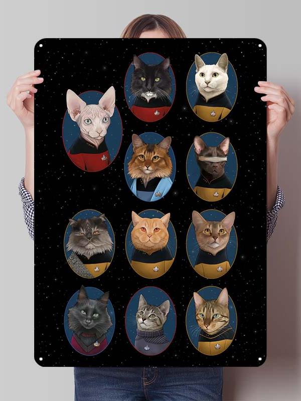 

Classic Movie Posters Star Treks Metal Signs Bedroom Decoration Living Room Decor Men Custom Tin Plaques for Wall Art Decoration 20x30cm（7.8x11.8inch）
