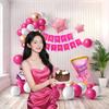 Happy Birthday Party Boys And Girls Scene Arrangement Decorative Supplies Background Wall Balloons Internet Celebrity 18 Bar Mitzvah