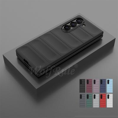 Für Samsung Z Fold 6 Hülle Abdeckung Samsung Galaxy Z Fold 6 Fold6 Capa Neu Rückseite Hart PC Stoßfest Für Fundas Samsung Z Fold 6 Abdeckung