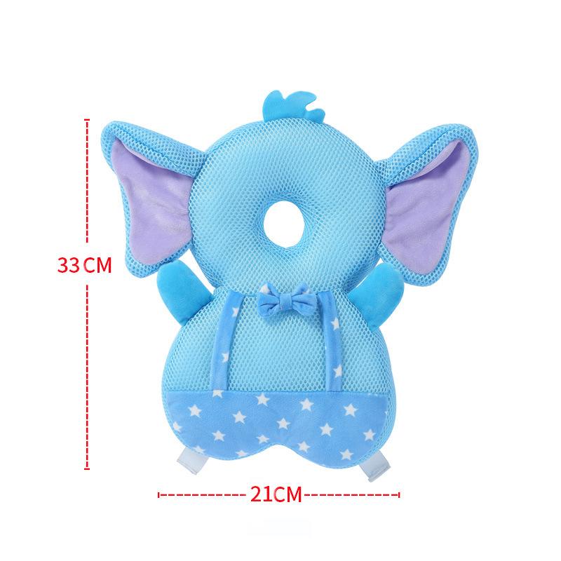 Baby Head Protection Helmet Safety Pad Angel Cartoon Anti-collision Back Cushion Soft Safety Pillow