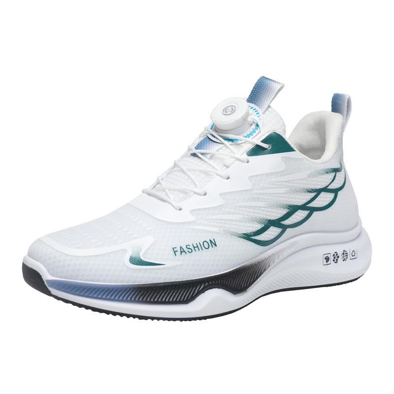 The latest design lace-up breathable fashion sneakers men's new high-quality running shoes