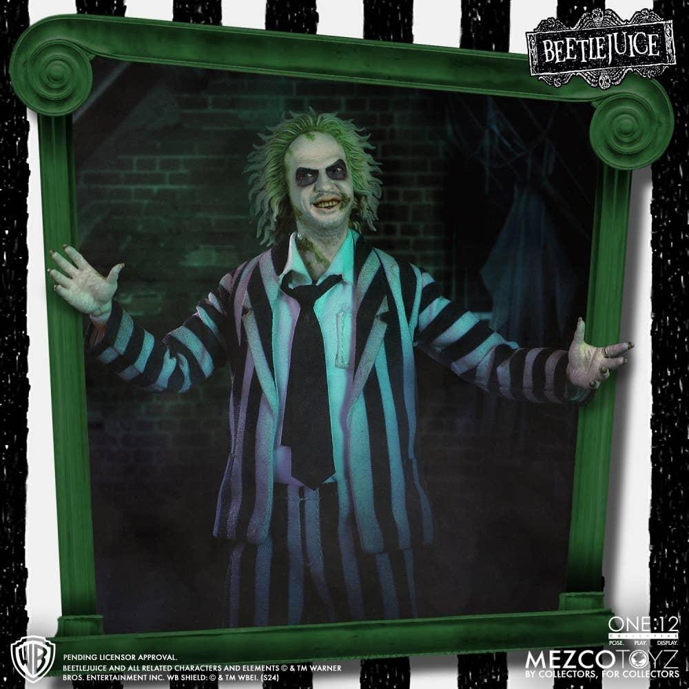Null 1 12 One 12 Collective  Beetlejuice  Beetlejuice Action Figure Deluxe Edition