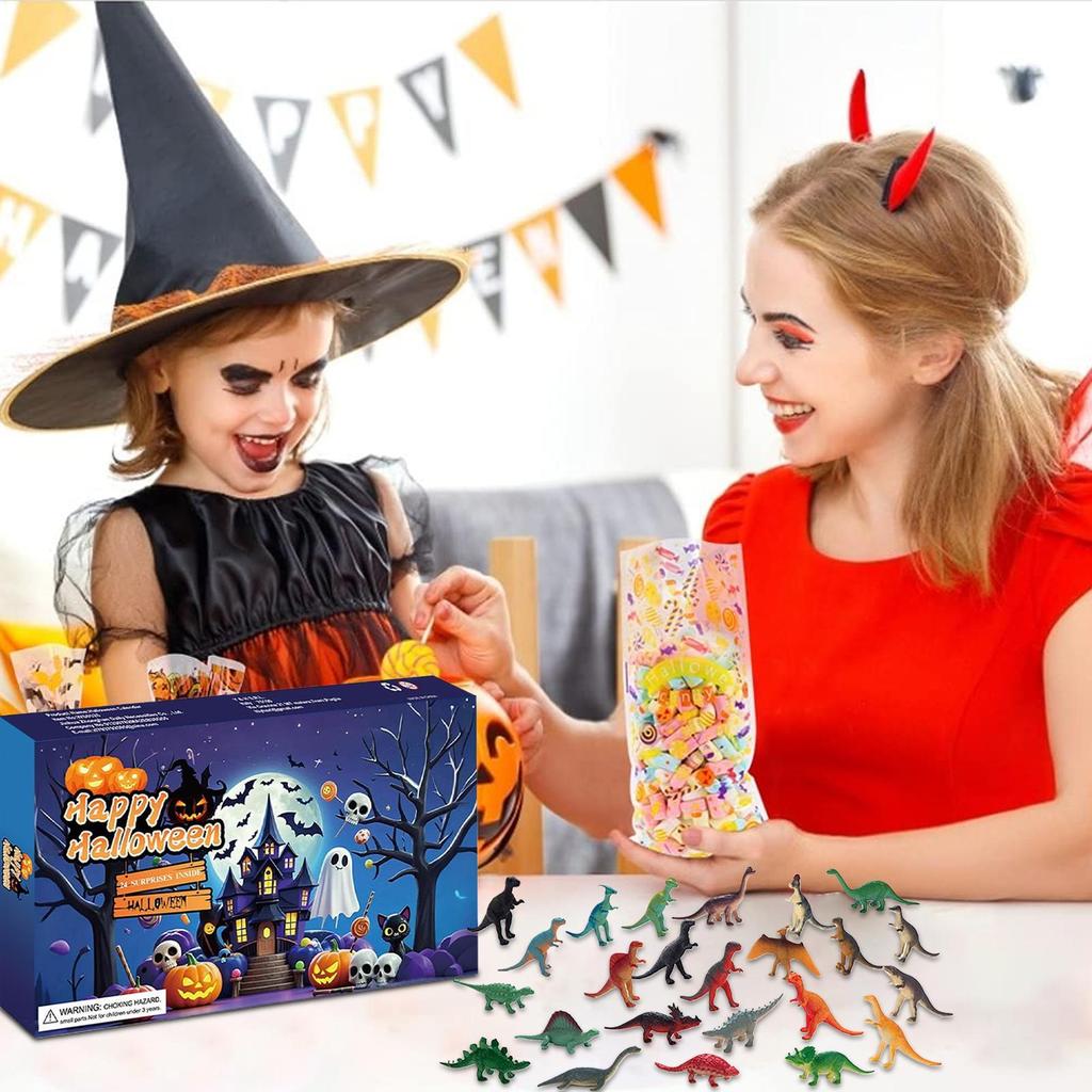 Advent Countdown Calendar 24 Days Countdown To Halloween Calendar Figures Doll Home Decor For Adults Family Kids Teens Vacation