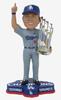 [Limited To 2024] Yoshinobu Yamamoto Los Angeles Dodgers Bubble Head Doll with World Series Championship Trophy, Official MLB Item [Parallel Import]