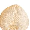 Bamboo Hand Fans Natural Handmade Weaving Fans Lightweight Palm Leaf Fan Children And Adults Handheld Fan with 2 Size for Summer Cooling Down