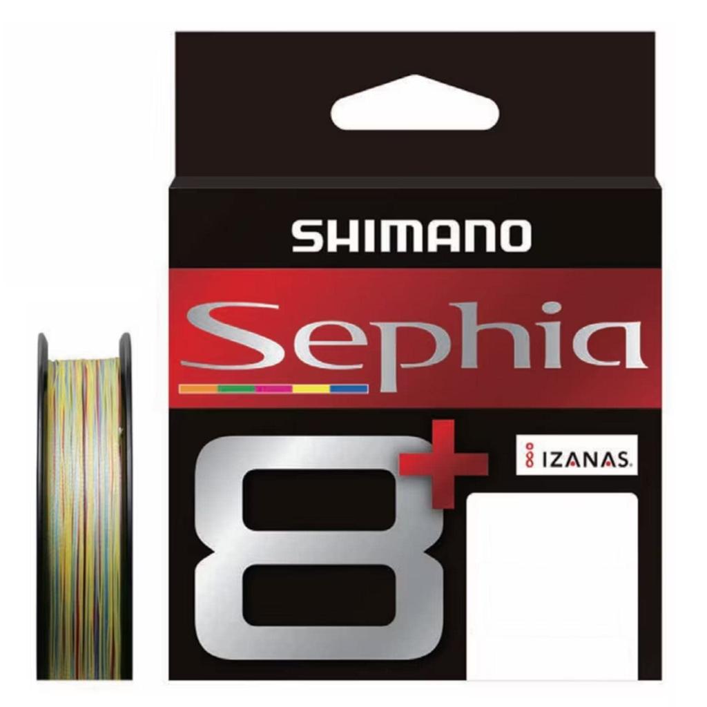 SHIMANO PE Line Sephia 10m X 5 Colors 200m Jigging 8+ 0.6 LD-E61T