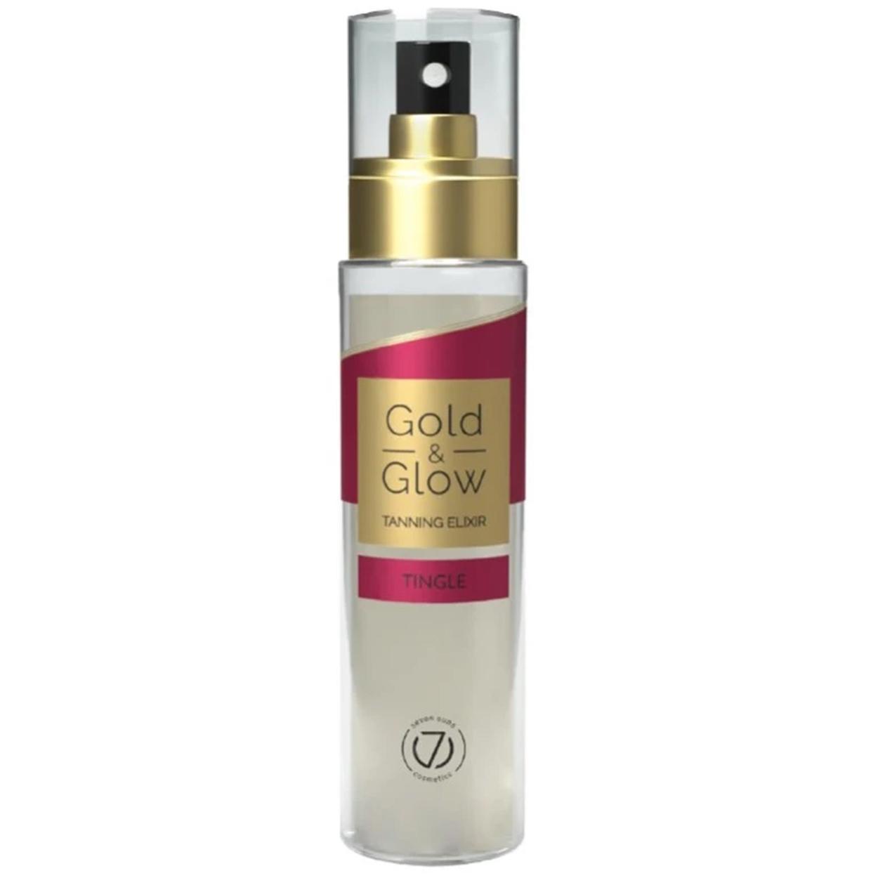 7Suns Gold Glow TINGLE Warming Sunscreen Oil for Men 100ml