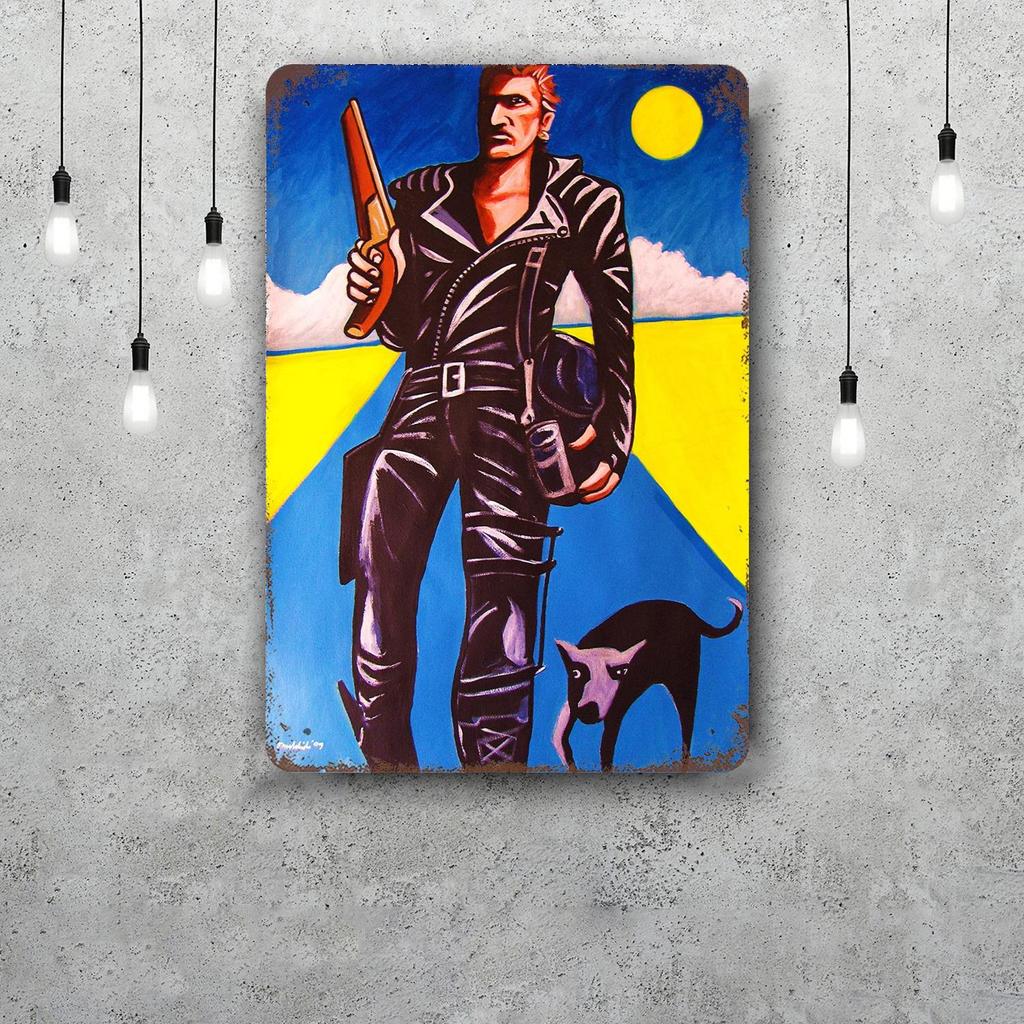 Mad Max Classic Poster Rusty Metal Plaque Retro Decorative Plate Bar Man Cave Garage Club Metal Sign Wall Decoration