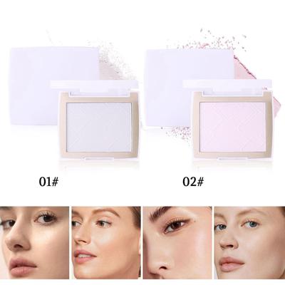 Langanhaltender Puderkuchen Natürliches Make-up Fixierung Quadratische Dose Loser Puder Make-up.