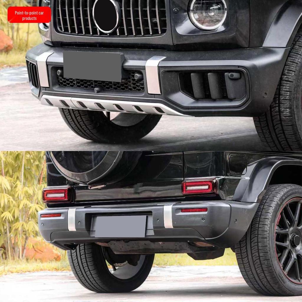 M-B G-Class W463 Upgrade Kit: Front/Rear Bumpers, Headlights, Fender, Hood