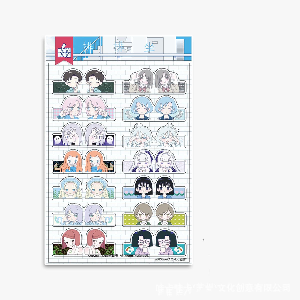 

1 шт. японские наклейки в стиле ретро аниме для девочек в стиле сева PET Kawaii, скрапбукинг, журнал, украшение своими руками, чехол для телефона, украшение для багажа