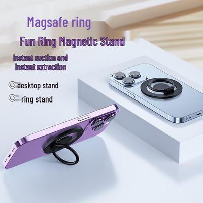 Magnetický krúžok MagSafe stojan pre Apple 15: Prenosný stolový držiak na telefón