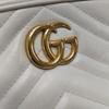 [Gebraucht] GG Marmont Serie Marmont Vielseitige Goldene Logo-Kette Gestepptes Leder Kamera-Tasche - Gut #1AYEXD5