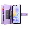 DF-011 For Honor 300 Pro/300 Ultra Case Zipper Pocket Wallet Leather Phone Cover with Straps