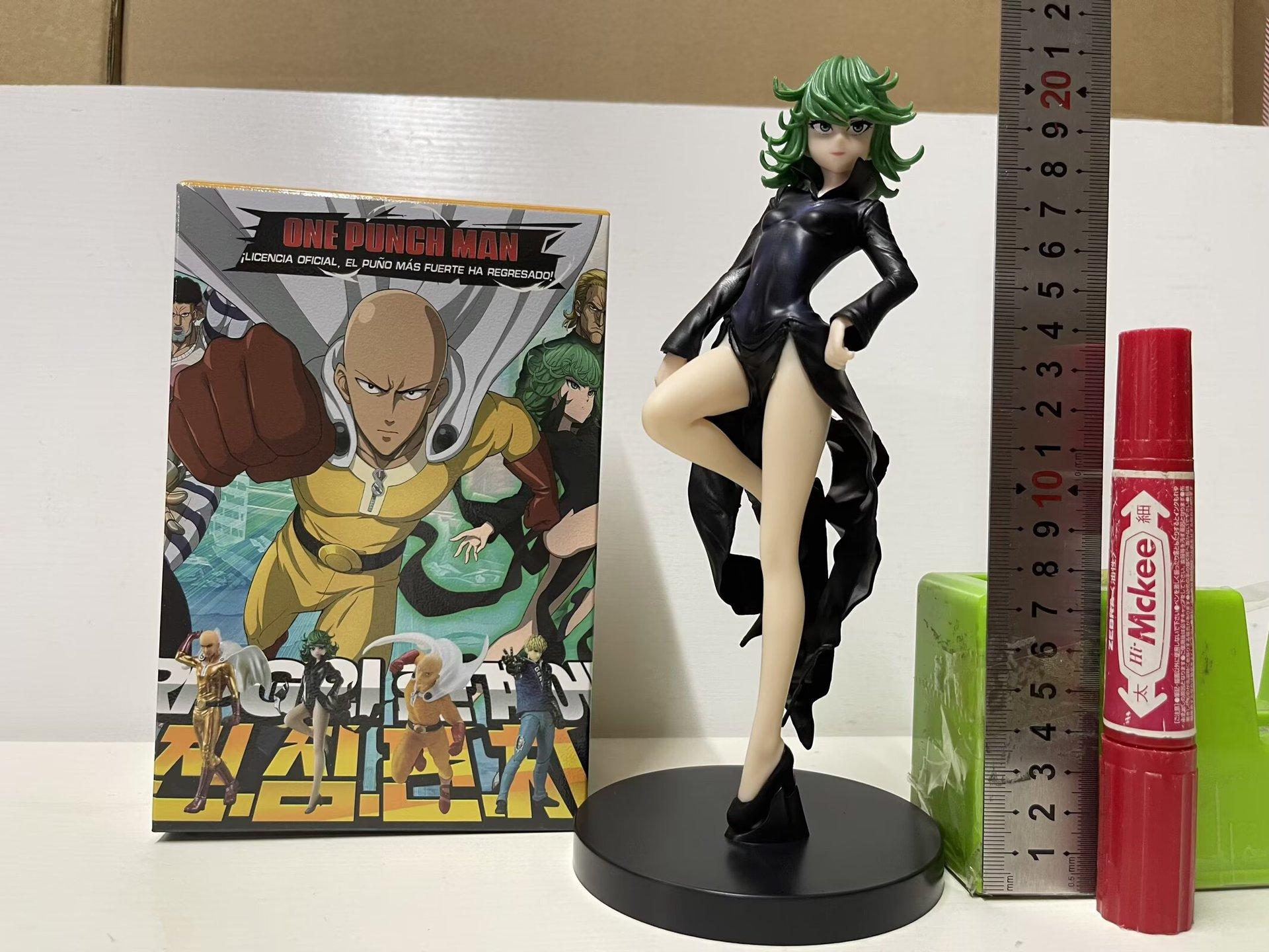 One Punch Man Tatsumaki Action Figure Collectible Model Desktop PC Case Decoration For Anime Fans