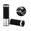 2 Pcs Universal Motorcycle Rubber Dirt Motorbike Scooter ATV Handlebar Gel Open End Hand Grip Multicolor Custom Handlebar