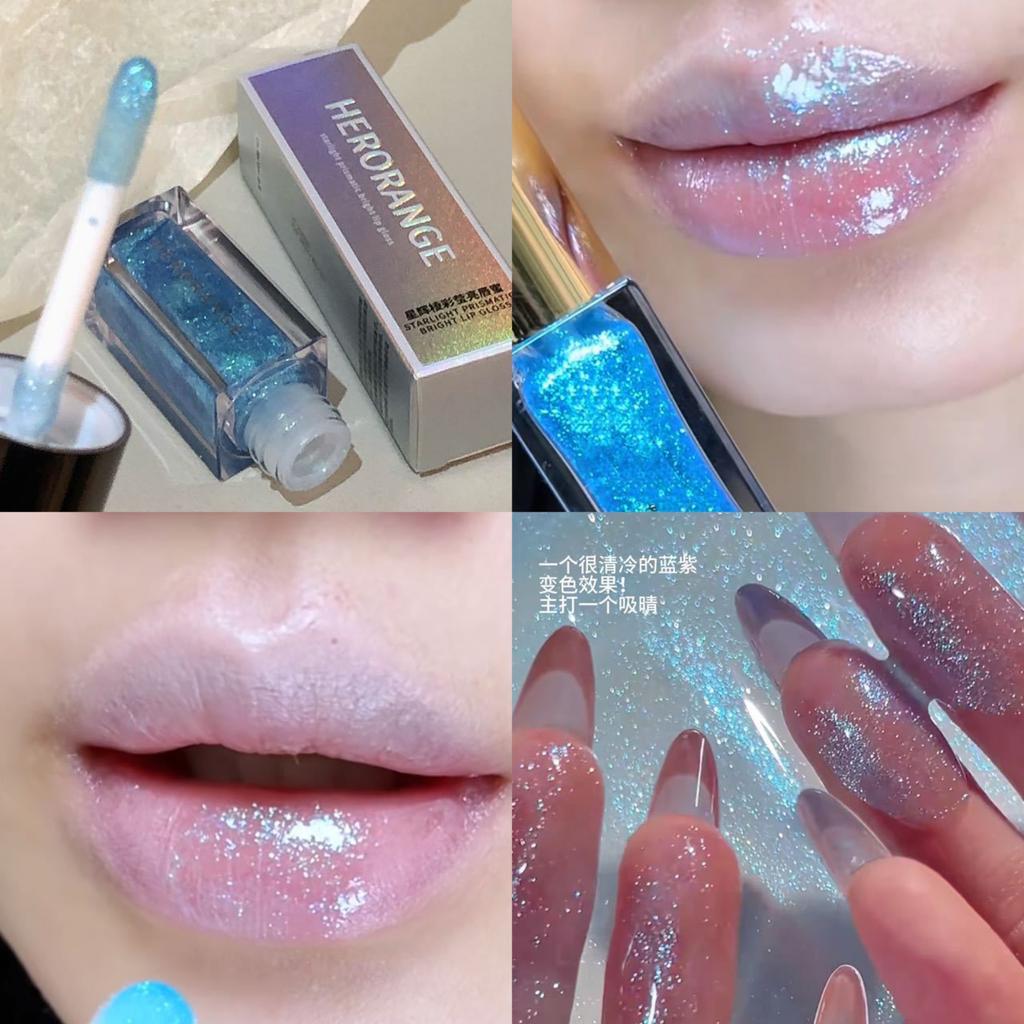 Mirror Lip Gloss/lip Tint With Water Droplets And 5ml