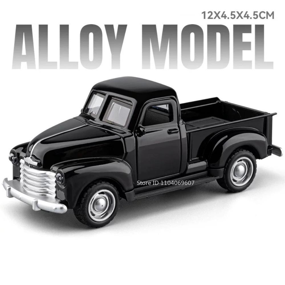 1:36 3100 Pickup Modell Spielzeugautos Legierung Druckguss Miniaturfahrzeuge Türen Öffnen Simulation Innenraum Rückziermechanismus Ornament Auto Modelle