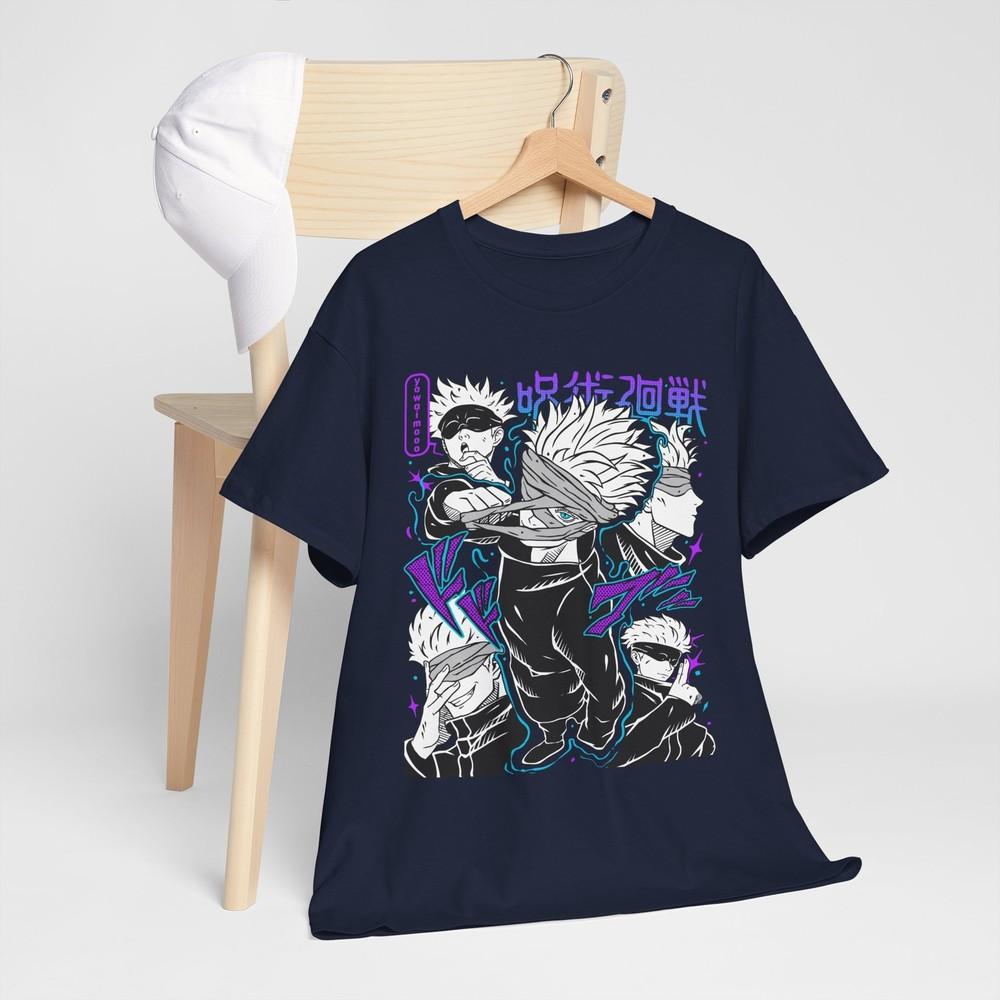 Gojo Satoru TShirt Jujutsu Kaisen Sukuna Megumi Itadori Horror Shirt gift M