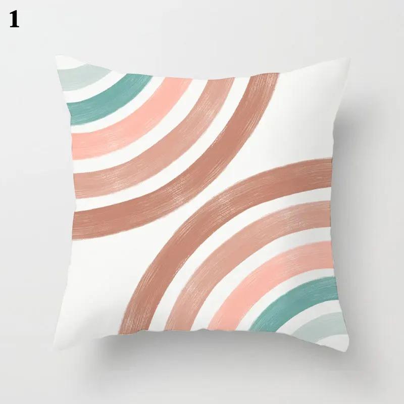 Office Living Room Home Pillowcase Abstract Geometric Decorative Pillowcase Car Ornaments