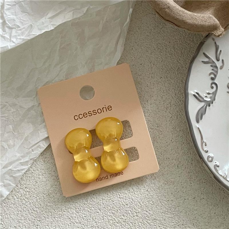 Mini and Cute Colorful Plastic Bow Hair Clips  Playful and Girlish Side Bangs Clips  Duckbill Clips