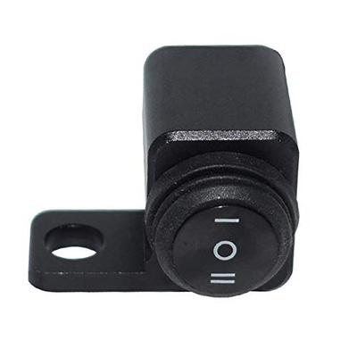 CNC Motorcycle Handlebar Switch ATV Bike ON-OFF-ON Headlight Fog Light Switch Waterproof Overload Protection