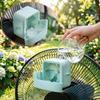 Pink Fan Cooling Storage Box Hanging Fan Cooling Tool With 4 Cup Household Cooling Box Fan Cooler Refrigeration Accessories