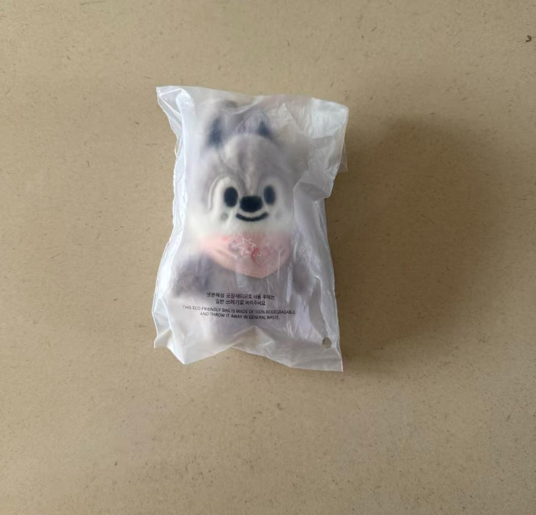 

[USED] Stray Kids Wolfchan and Bangchan 10cm Plush Toy