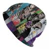 Cool Winter Warm  Knitting Hats Adult Unisex Japan JoJos Bizarre Adventure Anime Skullies Beanies Caps Unisexga Bonnet Hats
