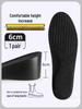 Women's 5 cm Invisible Height-Increasing Insoles for Long Boots, Arch Support to Prevent Tired Feet.