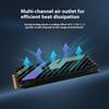 Aluminum Cooling System Radiator For M.2 NVME Solid Disk Drive Game Consoles Compatibility Heat Dissipation Solution