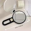 Beauty Hand Mirror, 30X Magnifying Mirror On Stand, Double Sided Magnifying Mirror with 30X/1X Magnification, 360°Adjustable Han