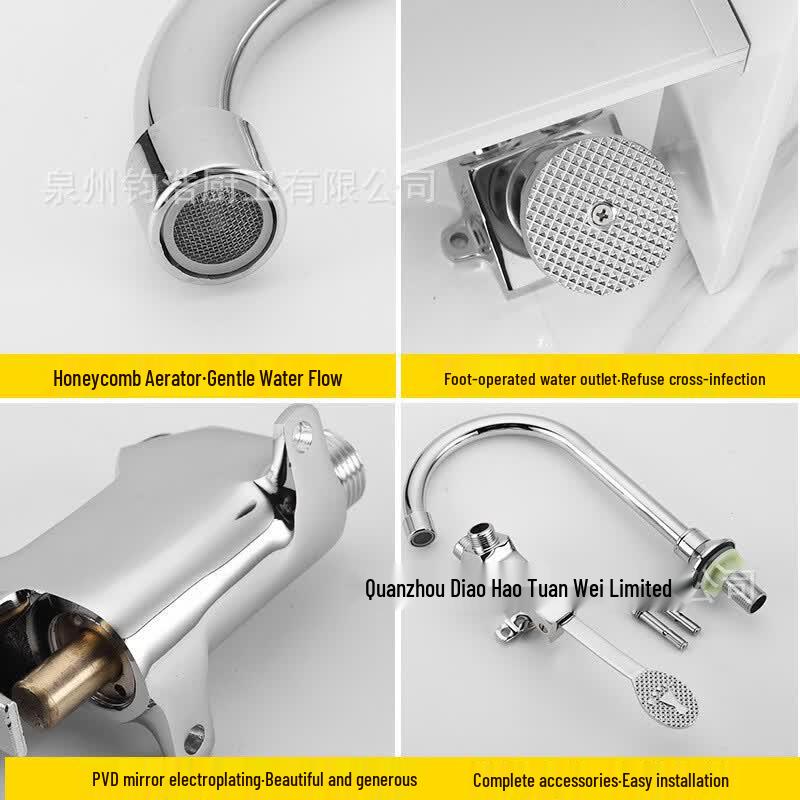 Laboratory Foot Pedal Single Cold Water Faucet