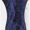 Blue 1PLY Natural Ostrich Feather Boa Fluffy Plume Ribbon Shawl DIY Sewing Trim for Wedding Christmas Party Dress Costume Accessories