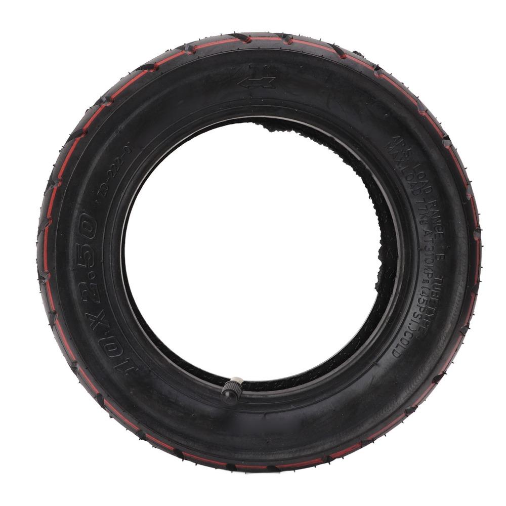 Black Electric Scooter Tyre 10 X 2.50 (60/85-6) Pneumatic Wheel Tire  Scooter Repair
