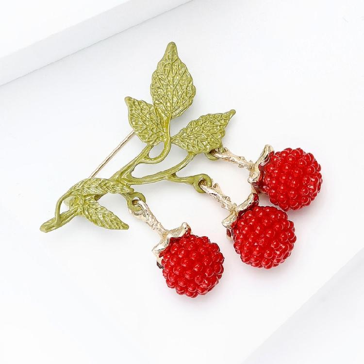 Esmalte Delicado em Forma de Amoras Acessório de Liga Metálica Tendência Designs Leves Perfeitos Para Trajes Casuais Elegantes