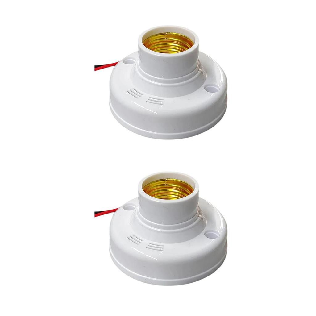 E27 Sokkel PIR Bevegelsesdetektor Vegglampeholder Sokkel Led Ac220V Automatisk Menneskekropp Infrarød PIR Sensor Pærelys Skrukork Sokkel Lampepære
