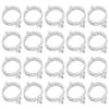 100/200/300Pcs Plant Support Clips Reusable Plant Binding Clip Tomato Trellis Clips for Vine Vegetables Grow Upright Healthier