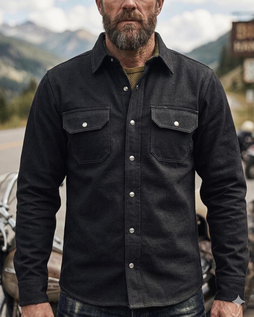 Motorcycle Shirt 100% Aramid Kevlar Lined Motorbike Protective Jacket With CE Armours