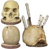 13/25cm Skull Knife Holder Resin Scary Storage Rack Creative Horror Skull Knife Rack Halloween for Home Party Decoration