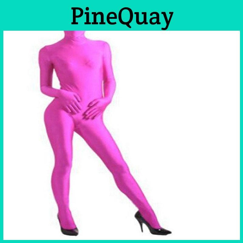 Stylish Full Body Lycra Spandex Skin Suit Catsuit Ideal For Halloween Parties Unisex