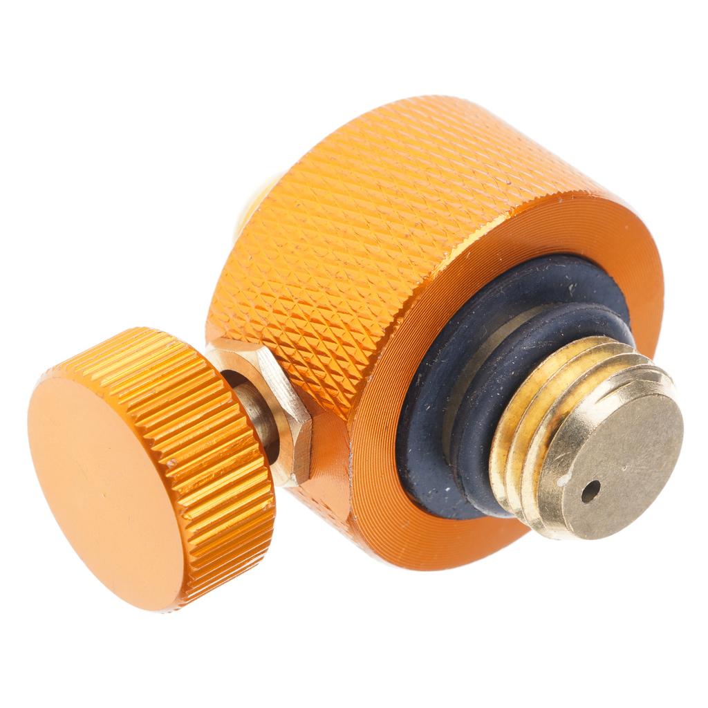 Outdoor Camping Hiking Stove Burners Adaptor Split Type Gas Filling Adapter Gas Tanks Head Adapter Furnaces Connector